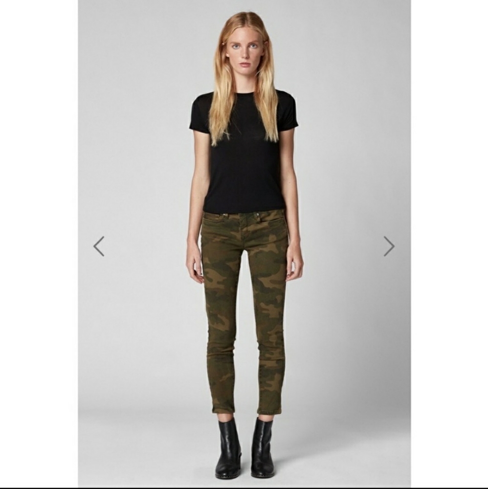 NWT Blank NYC The Reade Crop Camo Skinny Jeans - Picture 2 of 8